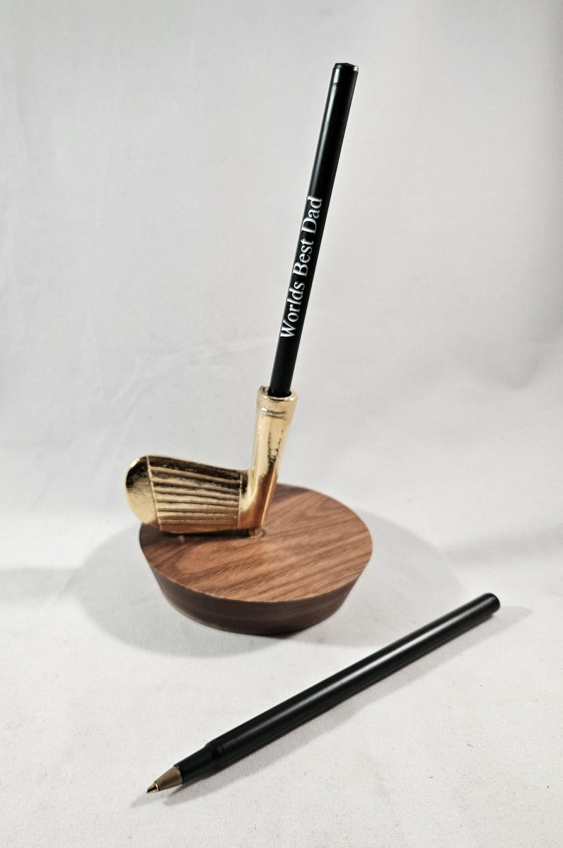 Golf Club Pen Holder With ACE400 Desk Pen ACE Pens