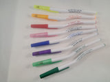 Bent Chiropractic Pens - White