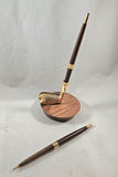 Golf Club Pen Holder With ACE-400 Desk Pen