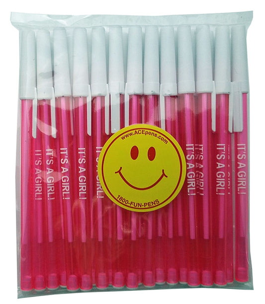 It's a Girl Pens (25 pens)